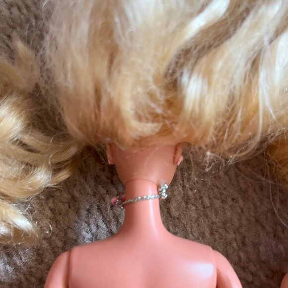 Barbie 5 Dolls, 2 Heads, Earrings, Necklace, Micro of America Horse - Picture 6 of 14